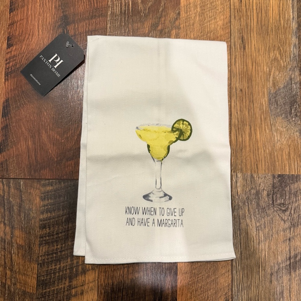 Margarita Print Tea Towel